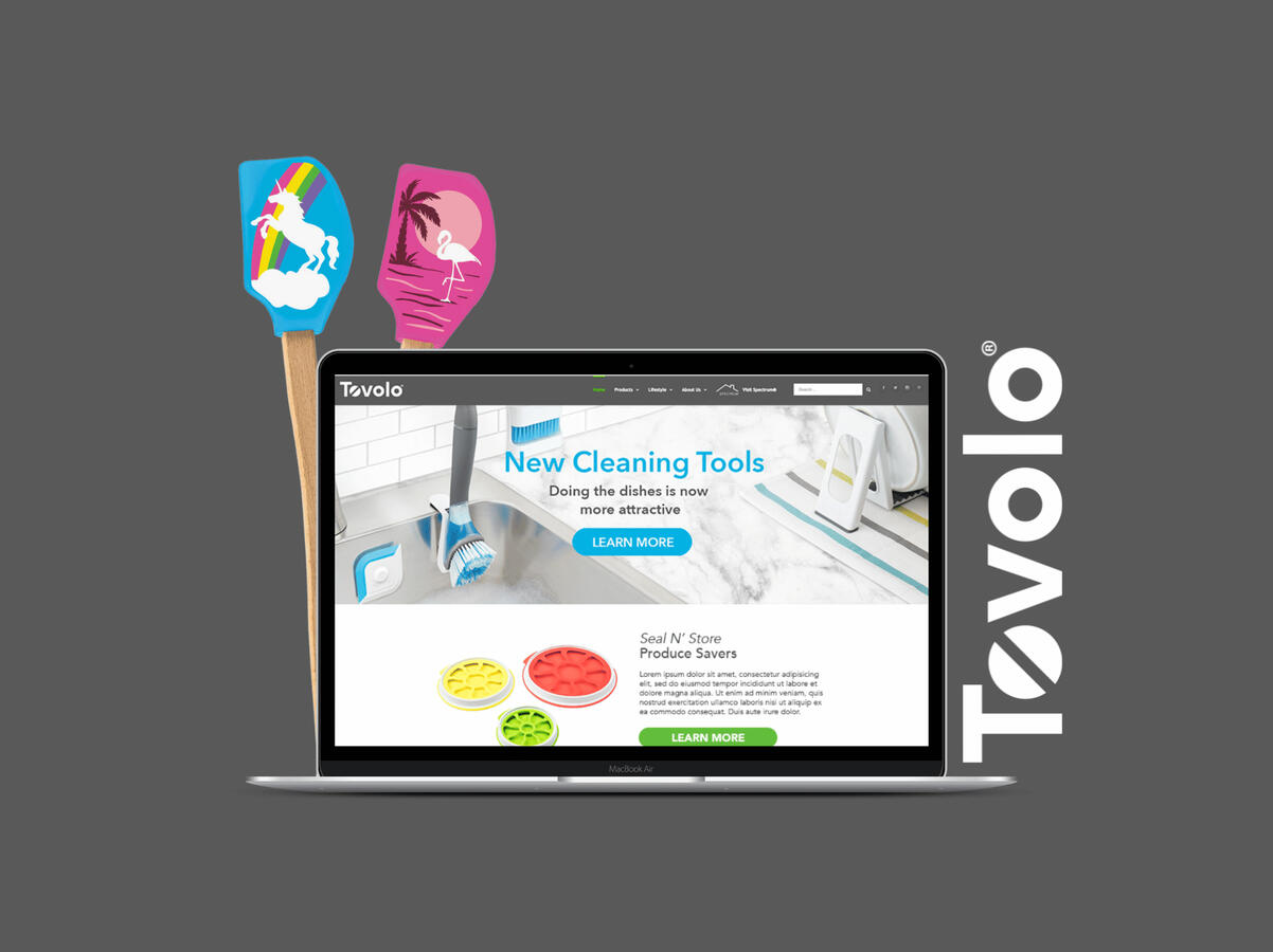 Tovolo Branding, Web Design, and Product Development